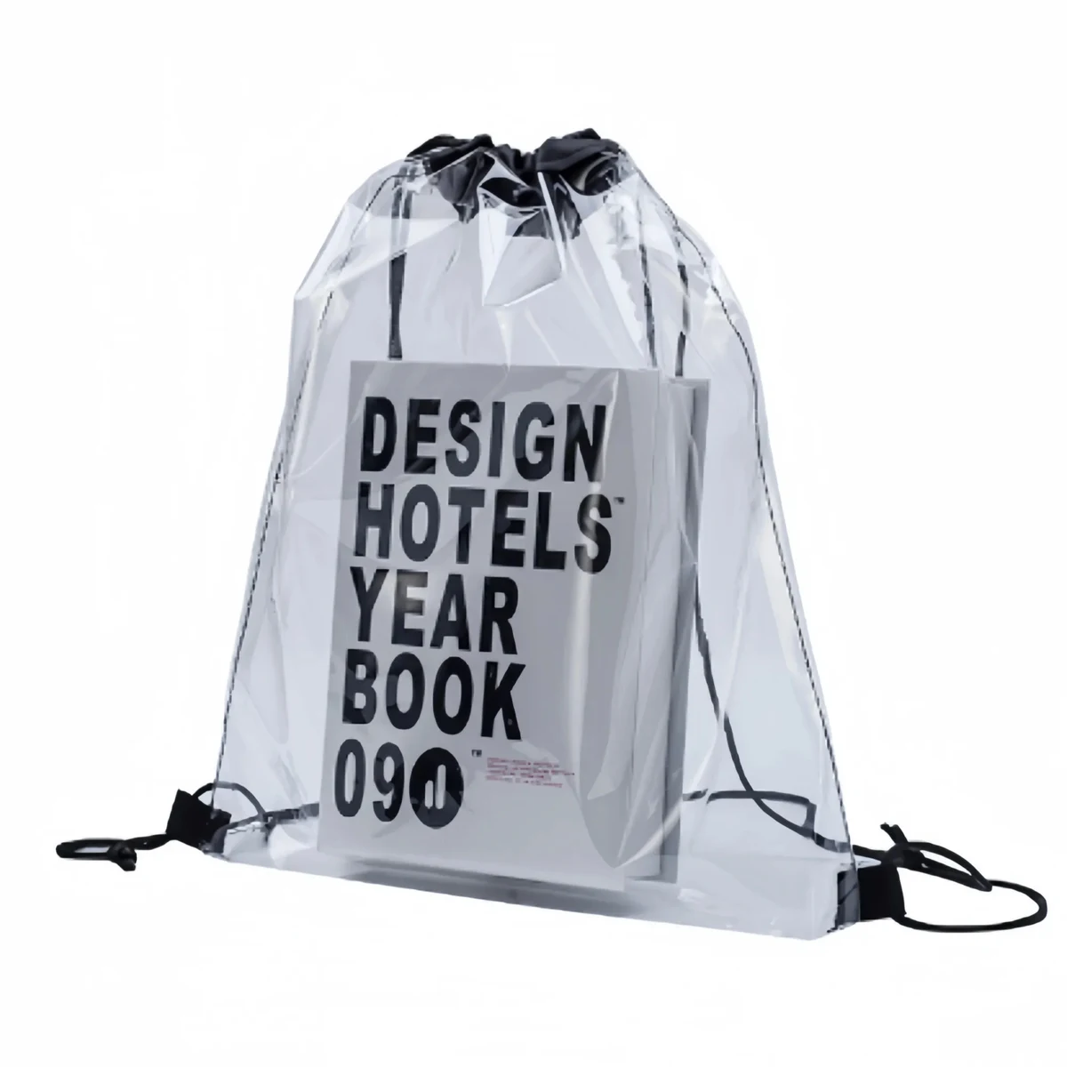 Transparent Drawstring Back Bag 1