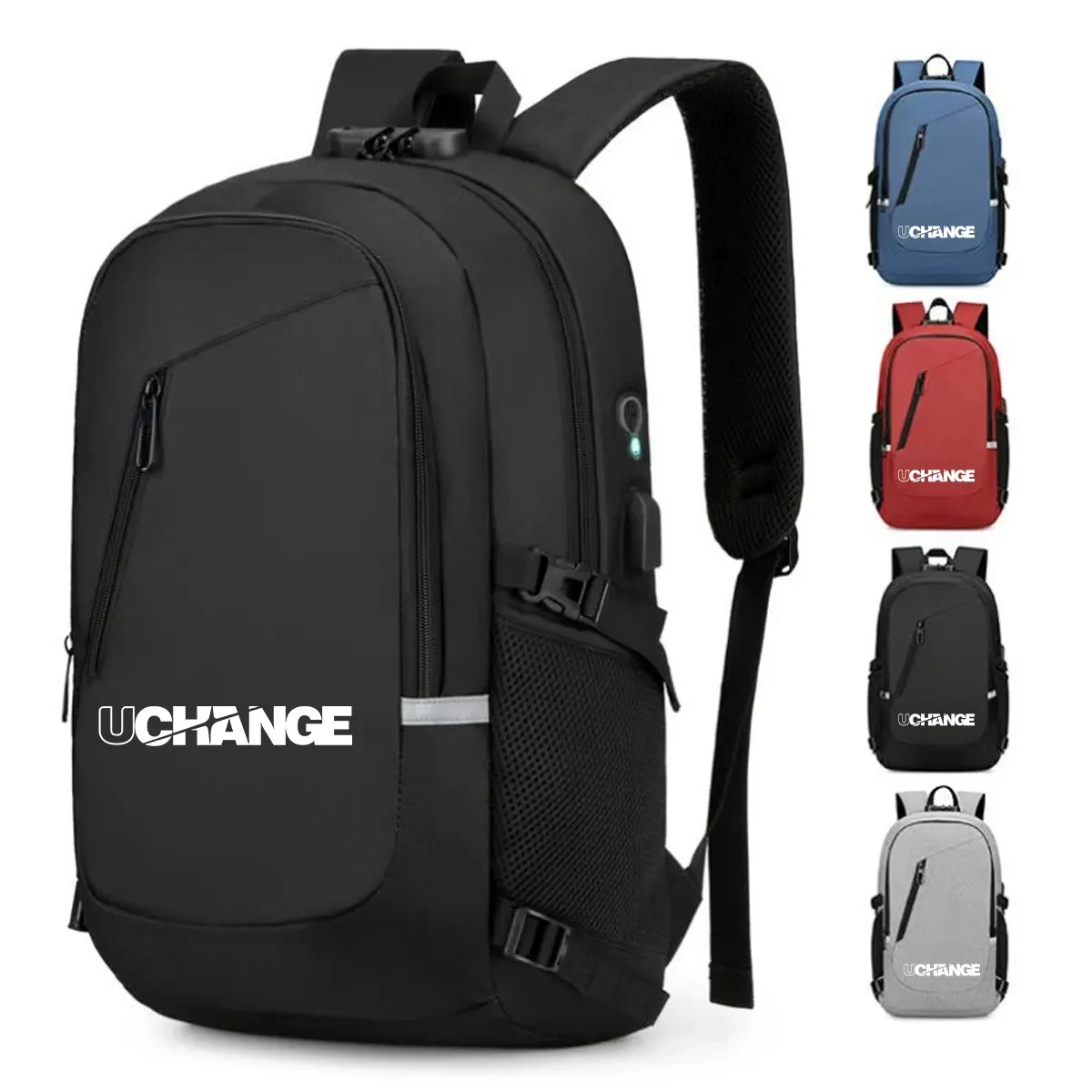 Laptop Backpack,Business Travel Anti Theft Slim Durable Laptops Backpack with USB Charging Port 1