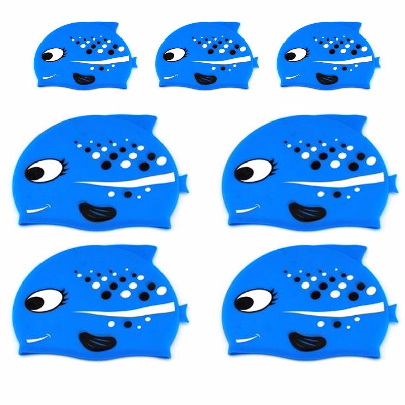 Silicone Kids Swimming Caps