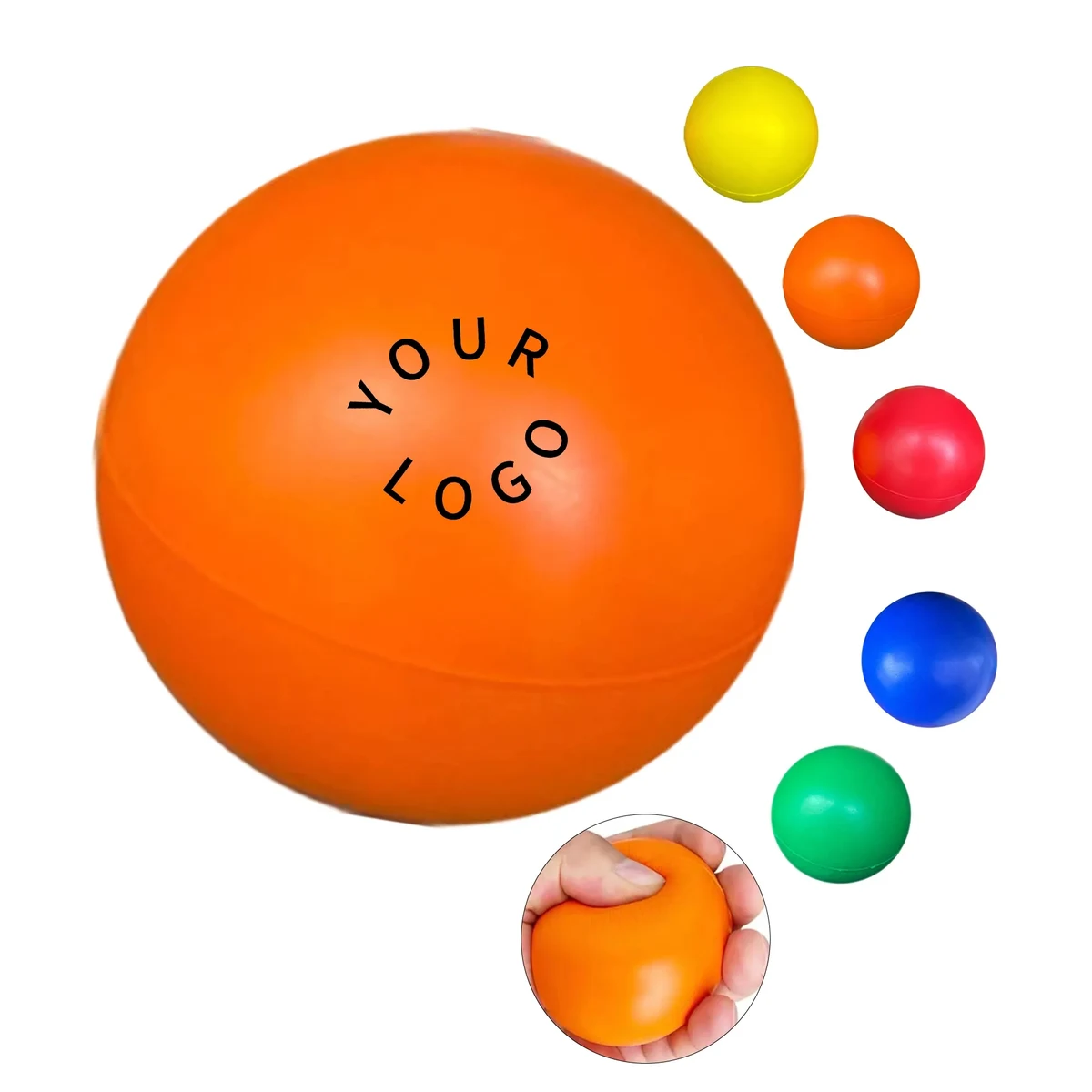 PU Sponge Stress Ball for Relief and Hand Exercise 1