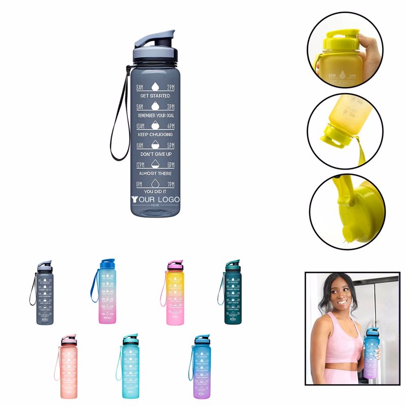 32oz Large Volume Sport Type Water Bottle