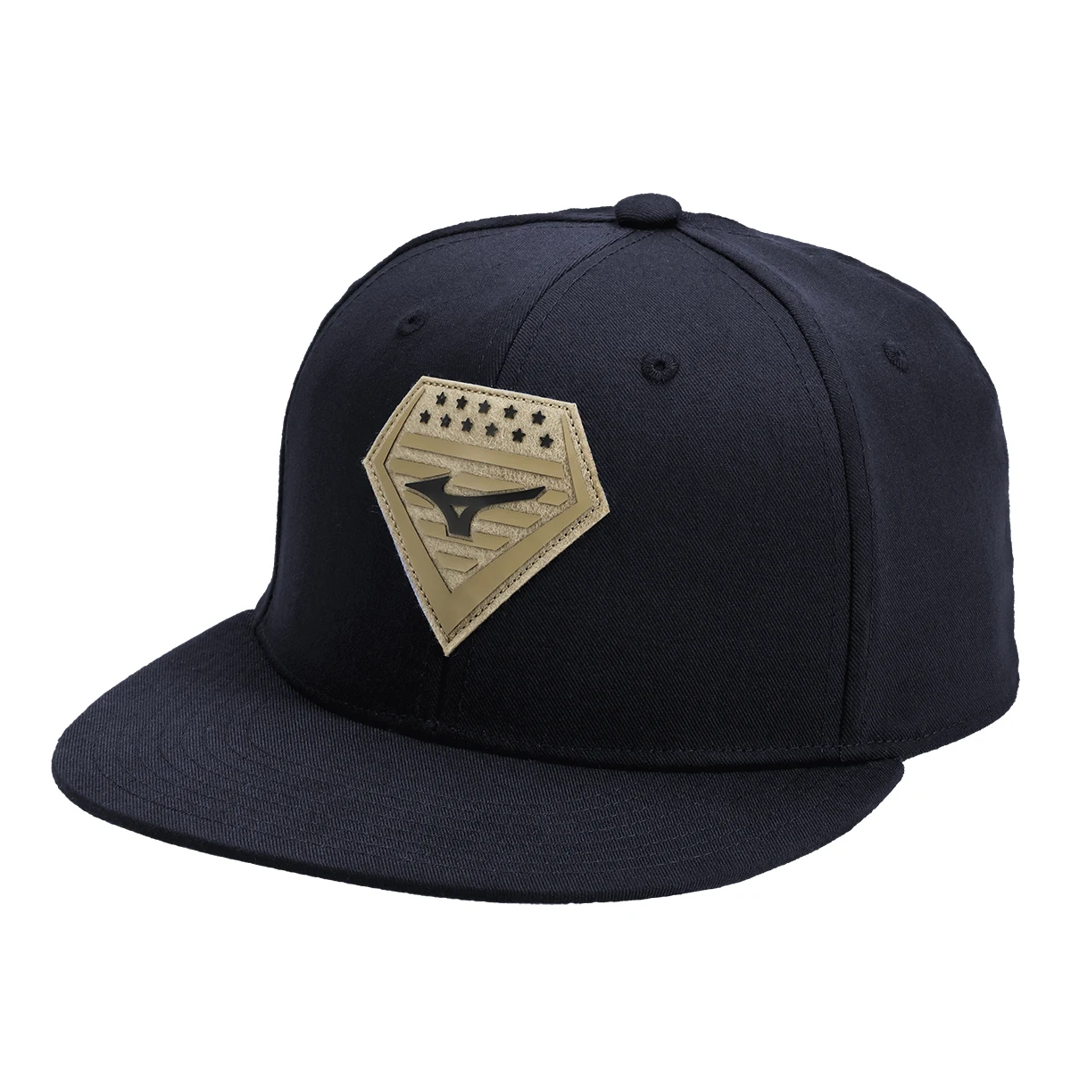 RUNBIRD Diamond Patch Snapback Hat 1