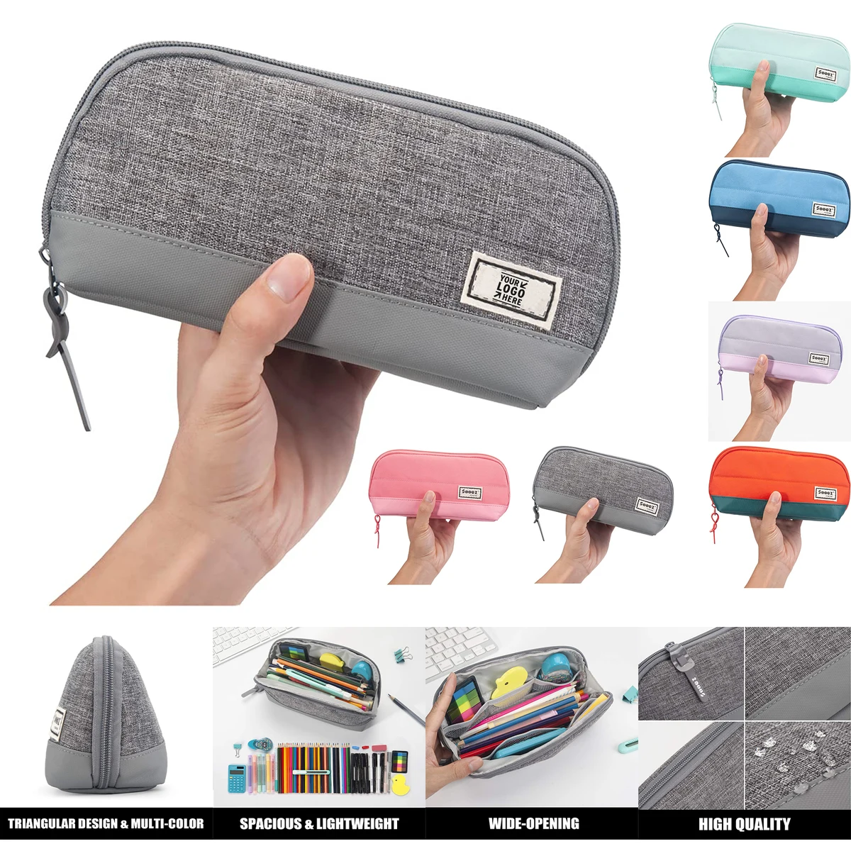 Wide-Opening Pencil Pen Case 1