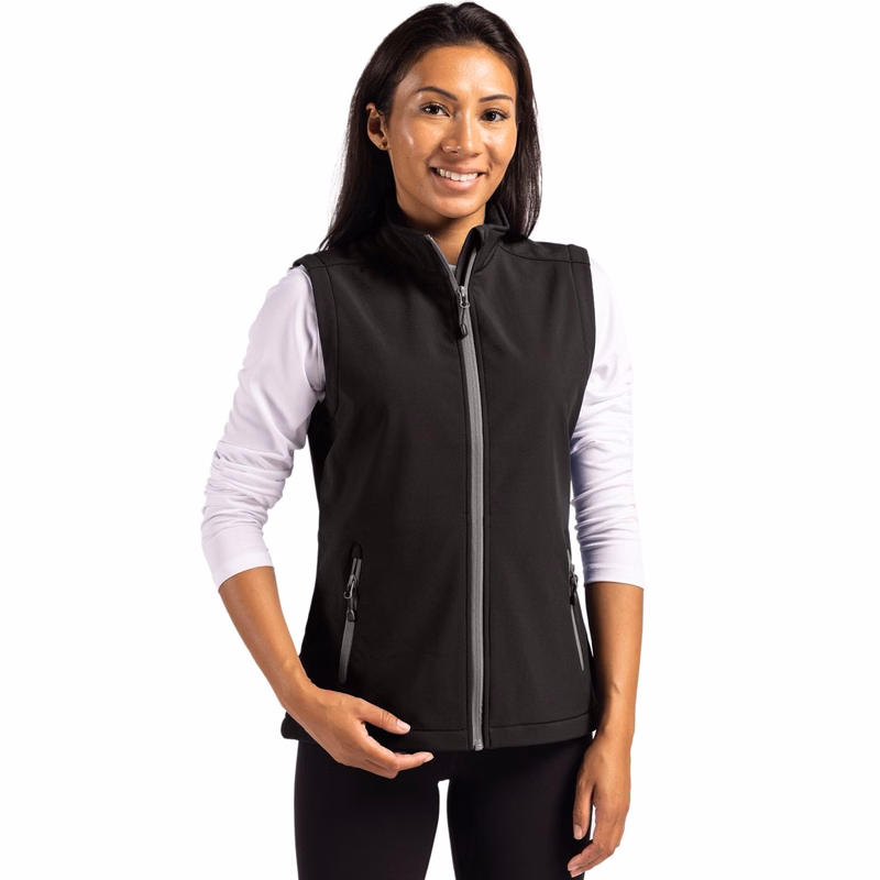 Clique Tempo Recycled Stretch Softshell Womens Full Zip Vest