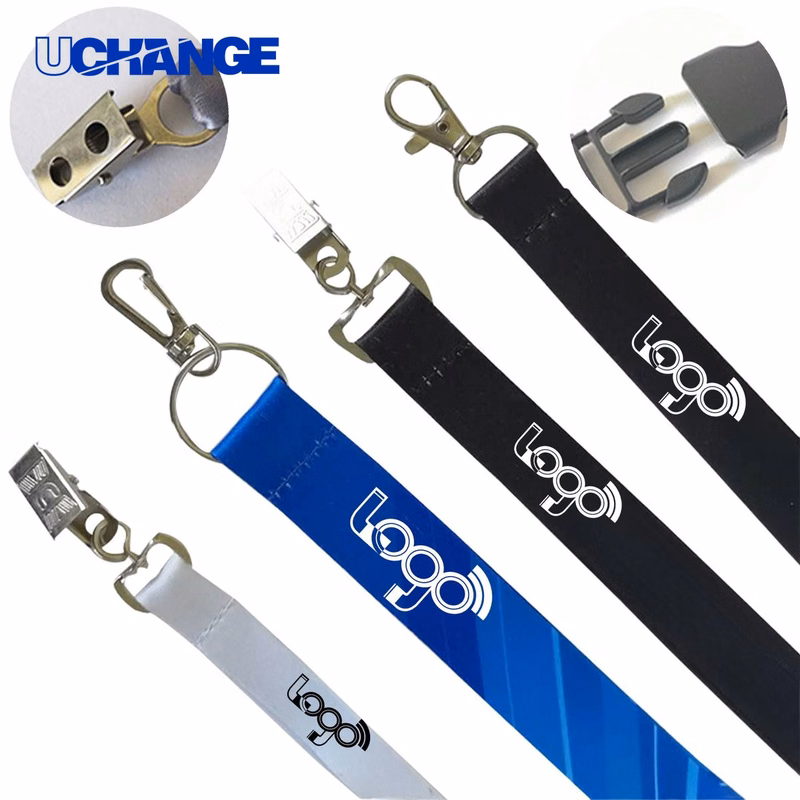 Polyester Lanyard with Metal Clip