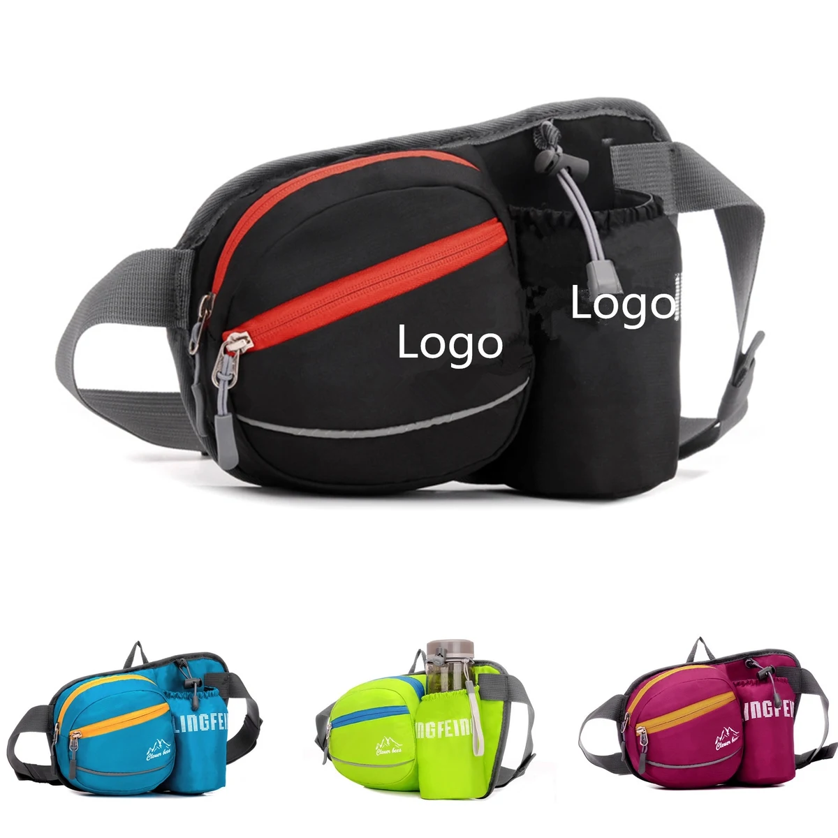 Water Resistant Crossbody Waist Bag 1