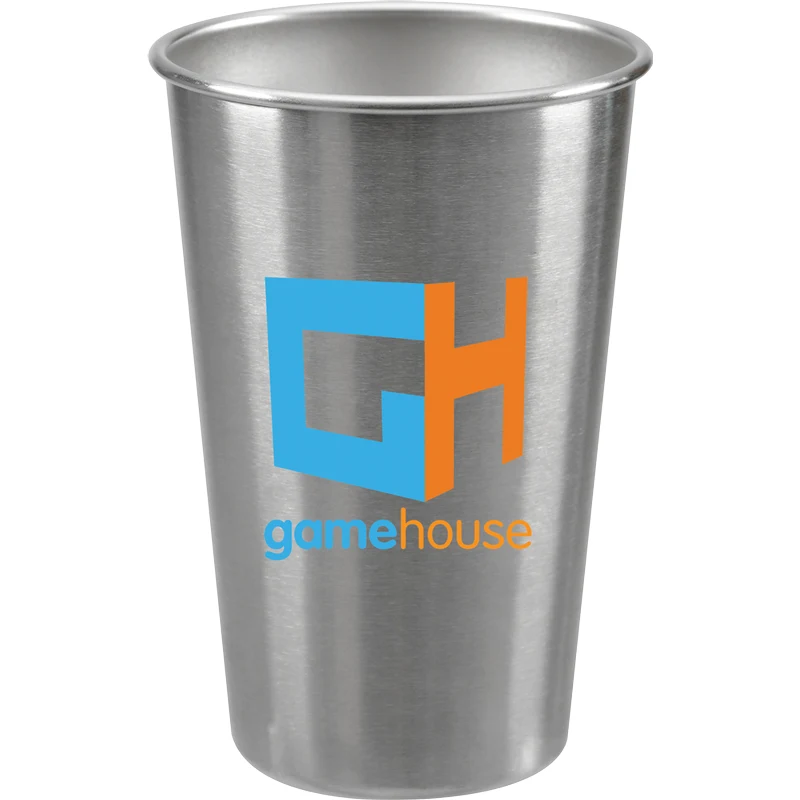 16 oz. Stainless Steel Pint 1