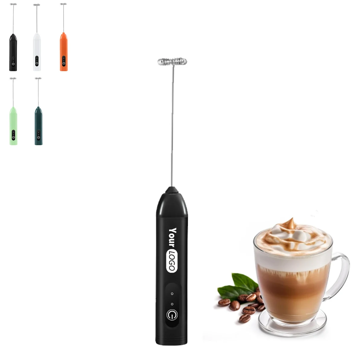 MOQ 100pcs Type-C Mouth Electric Egg Beater With Your Brand 1