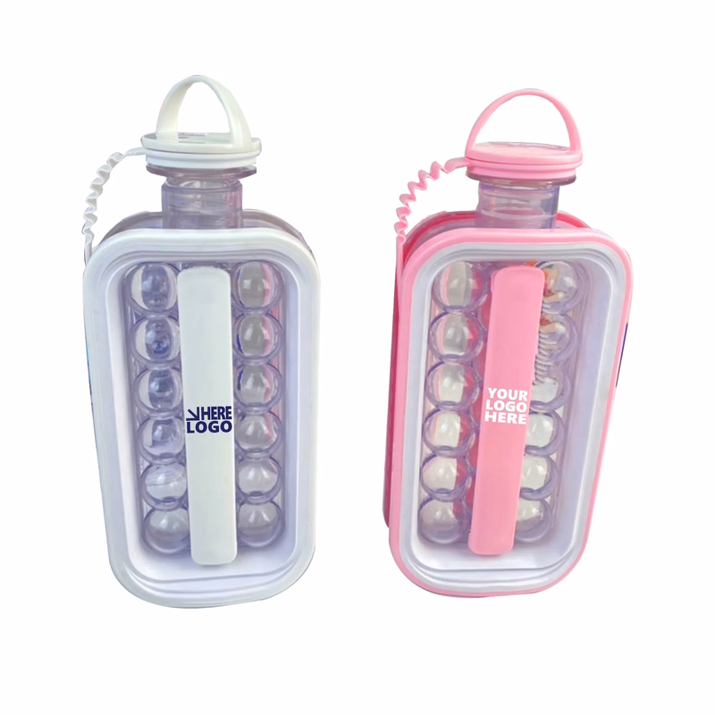 Portable Foldable Silicone Ice Water Bottle