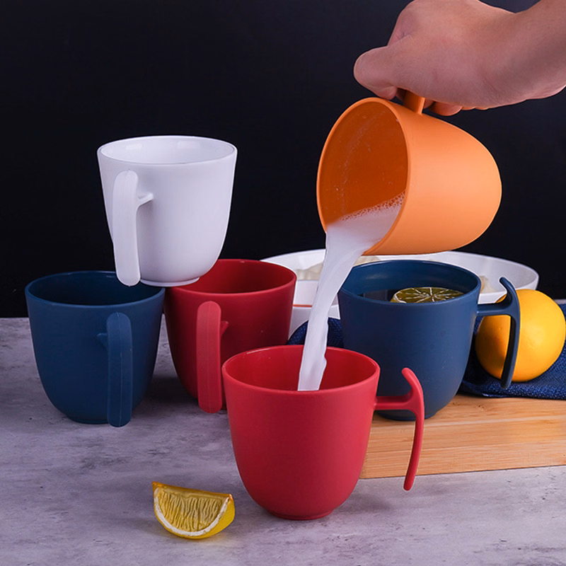 Plastic Reusable Fall Protection Coffee Mug