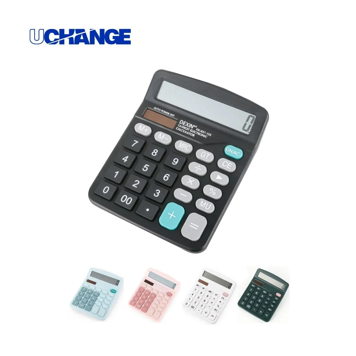12 Digit Dual Power Desktop Calculator With Large Display 1