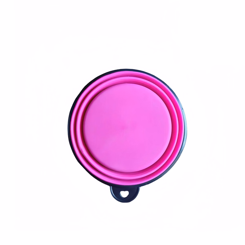TPE Material Collapsible Pet Food and Water Bowl