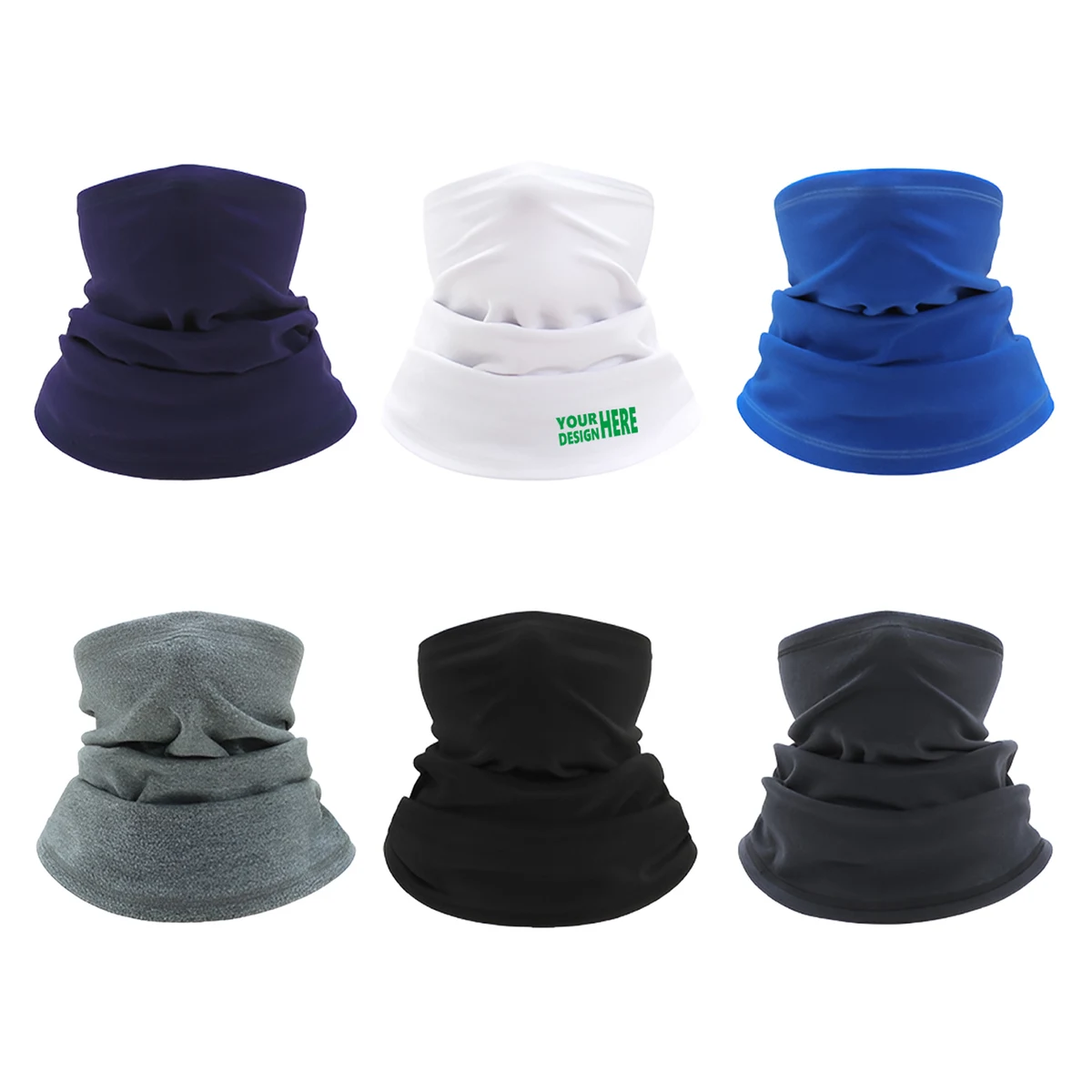 MOQ50 Personalized Winter Outdoor Neck Warmer Face Mask 1