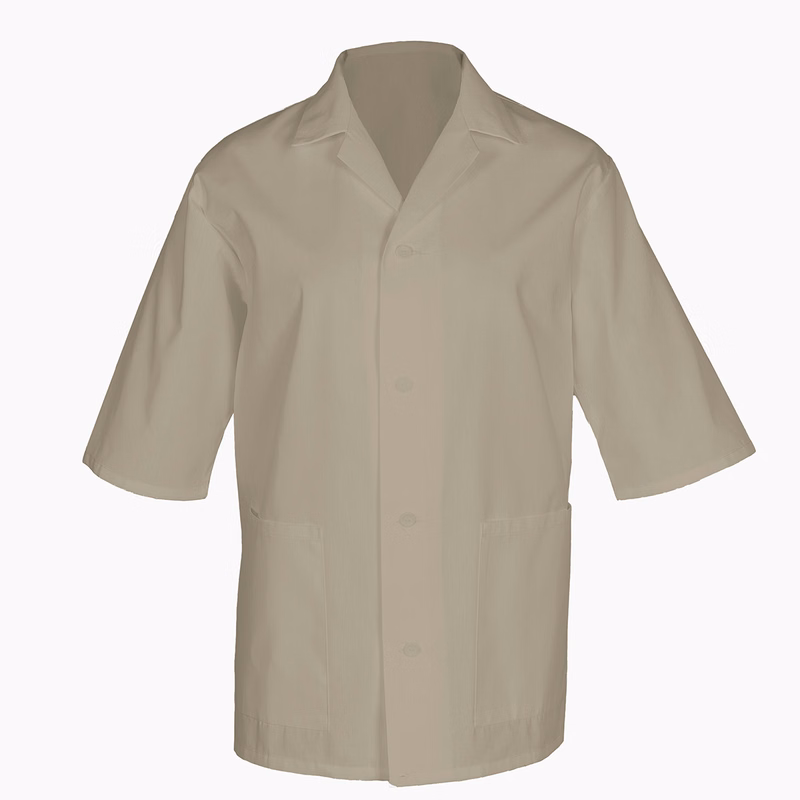 Unisex Button Down 1/2 Sleeve Smock