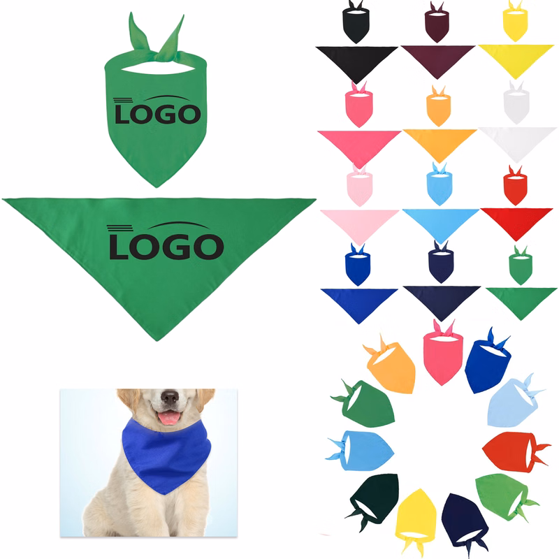 MOQ 50 Pcs Custom Pet Scarf