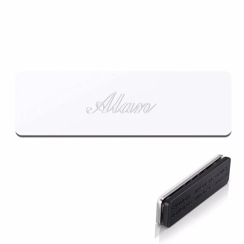Magnetic - Backed Colorful Name Badges