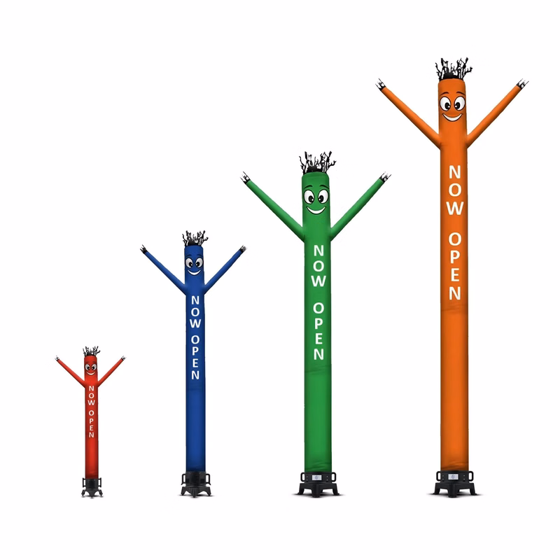 Now Open Inflatable Tube Man with Blower