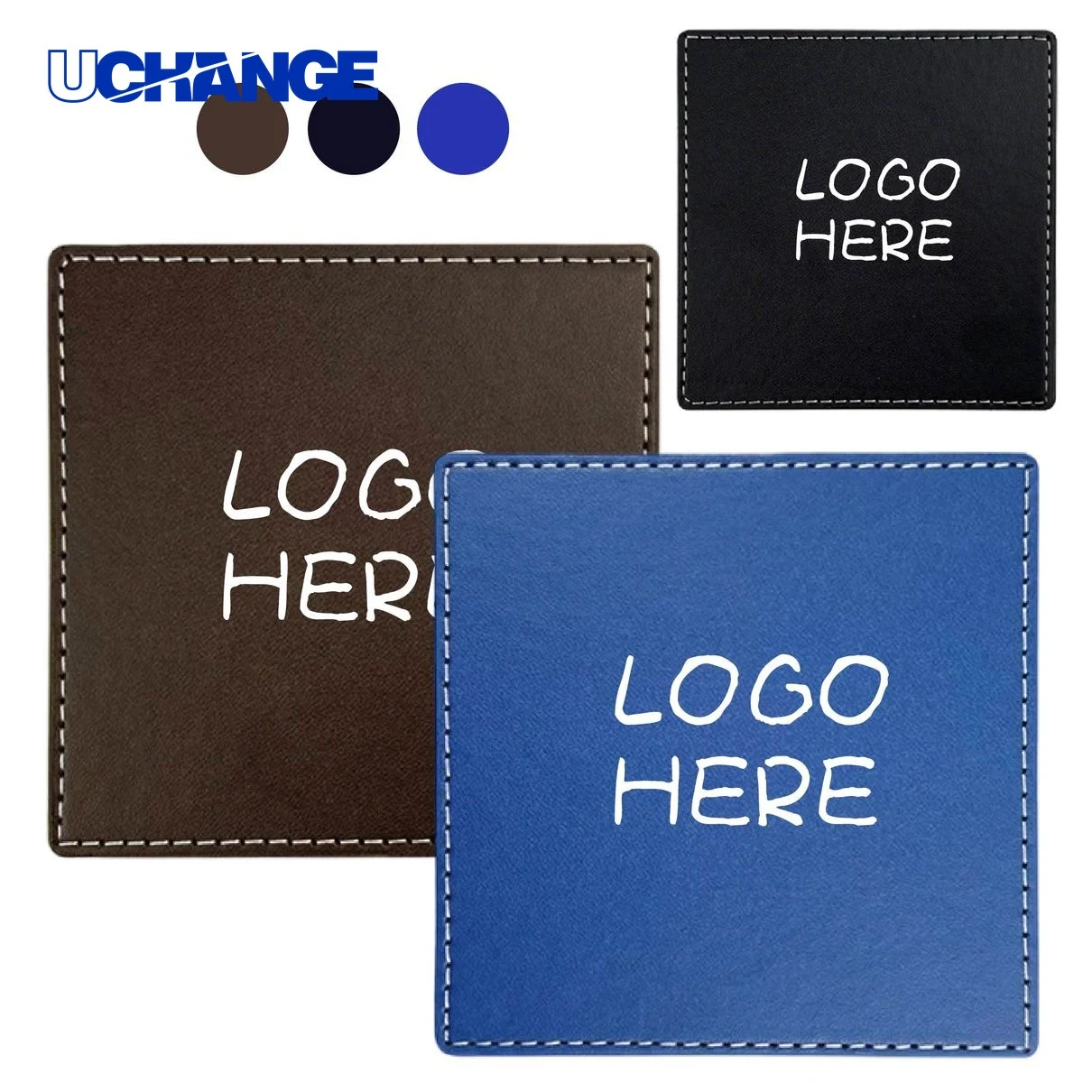 Heat Insulated Soft Leather Coaster Mat 1