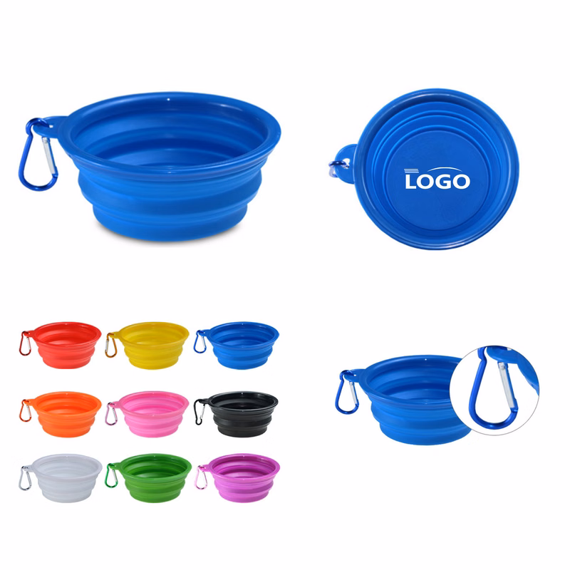 Custom Logo Collapsible TPE Pet Bowl