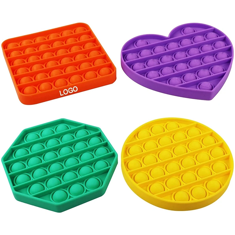 Silicone Push Pop Bubble Fidget Sensory Toy 1