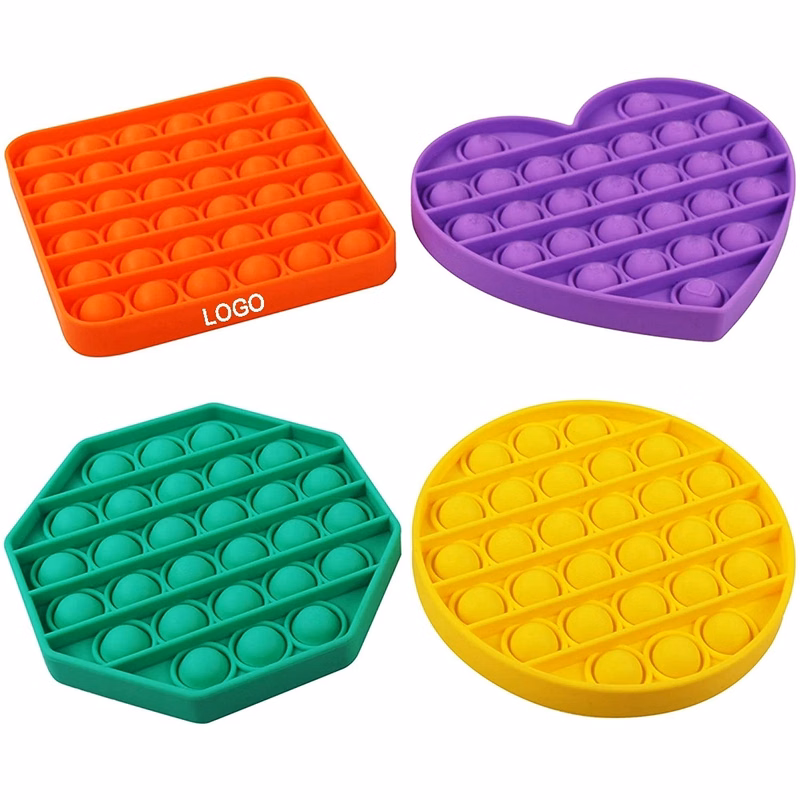 Silicone Push Pop Bubble Fidget Sensory Toy