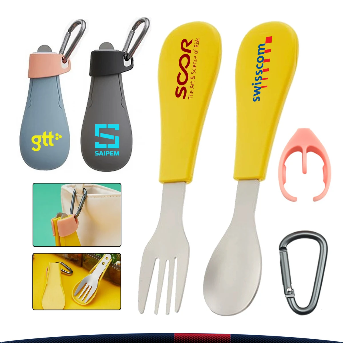 Kirello 2-Piece Mini Stainless Steel Cutlery Set 1