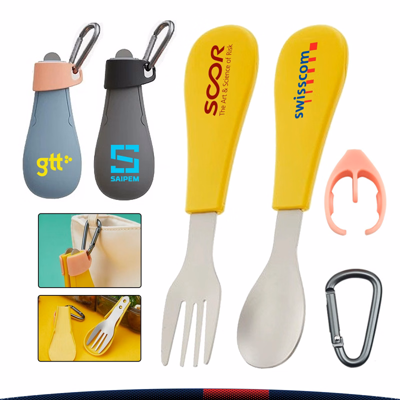 Kirello 2-Piece Mini Stainless Steel Cutlery Set