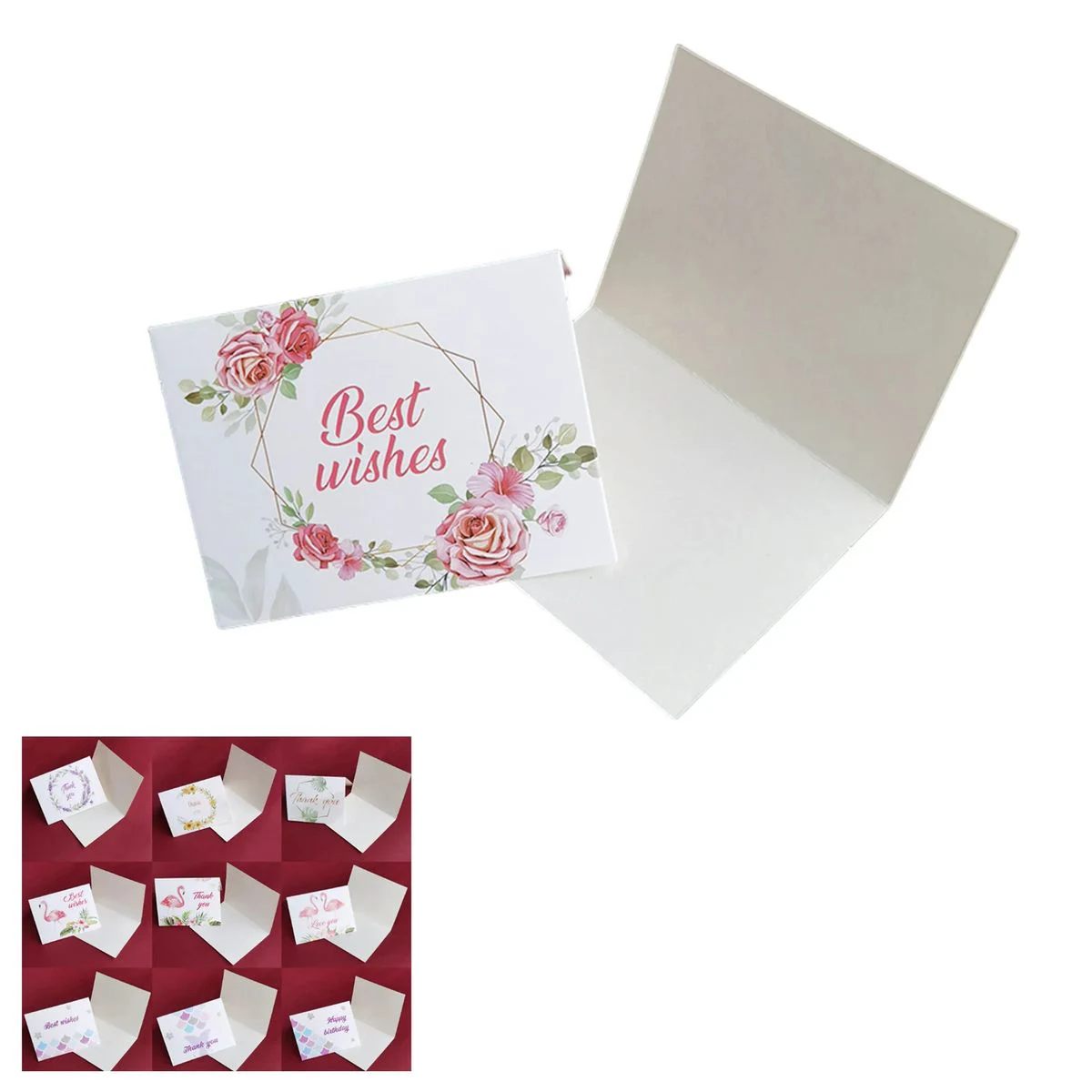 Classic Holiday Greeting Card for Notes and Gifts 1