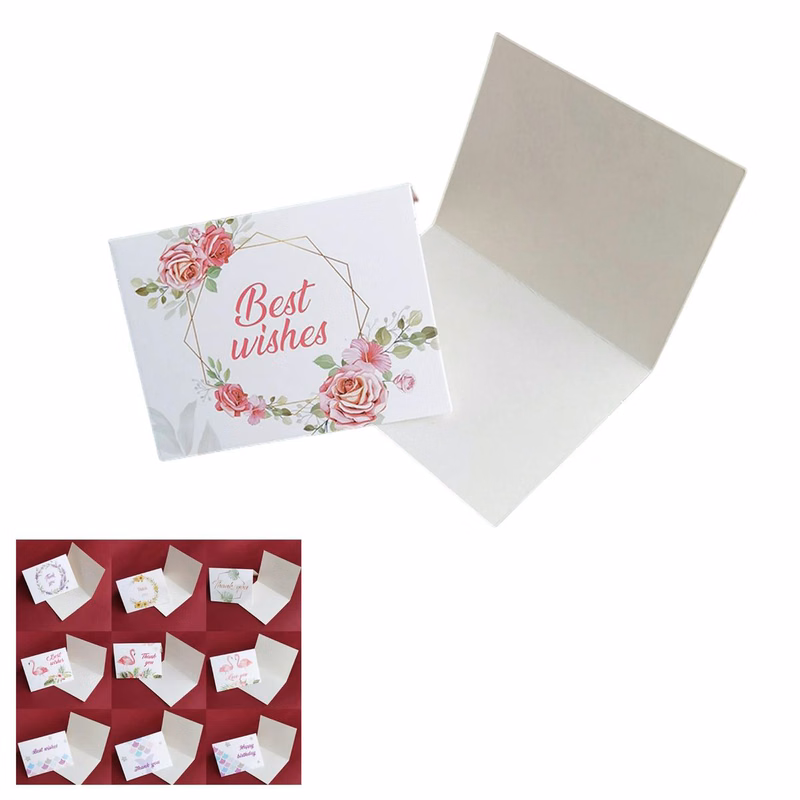 Classic Holiday Greeting Card for Notes and Gifts