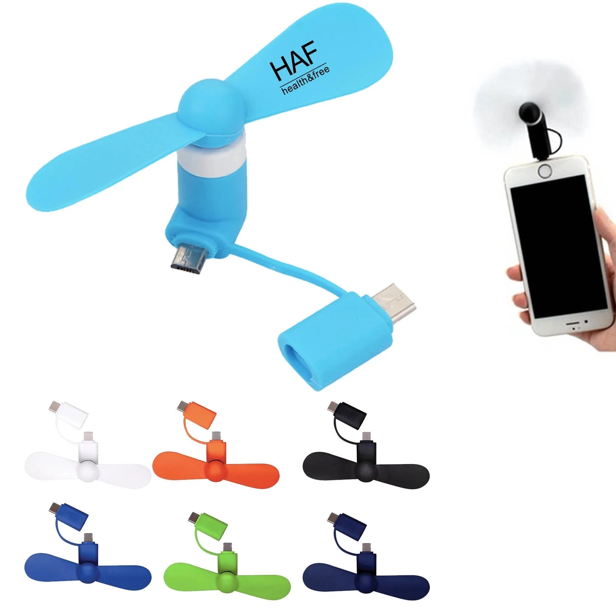 Mobile Phone 3-in-1 USB Fan 1