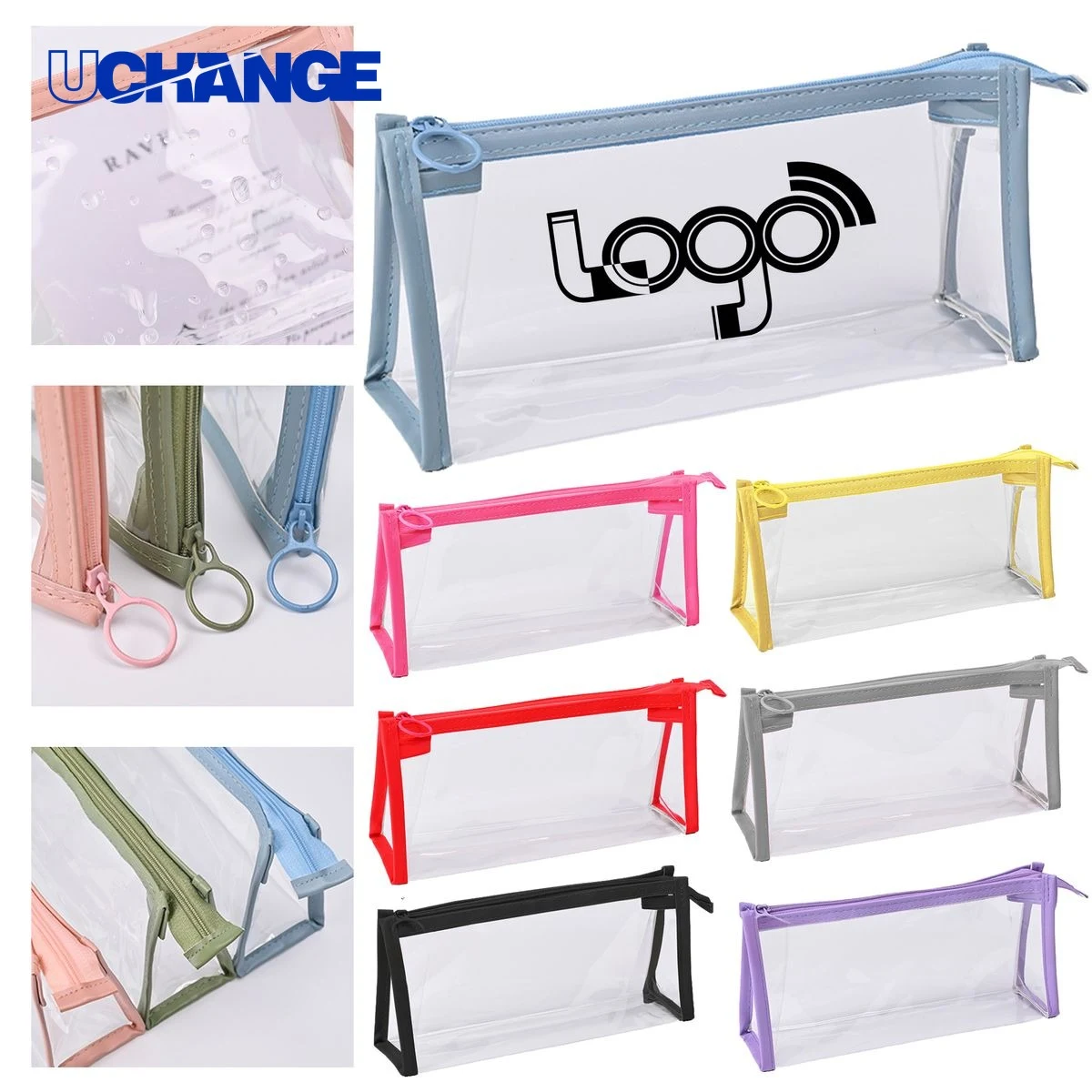 Large Capacity Transparent Pencil Pouch 1