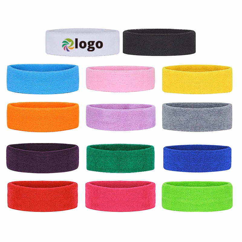 Terry Sports Headband Moq 50pcs