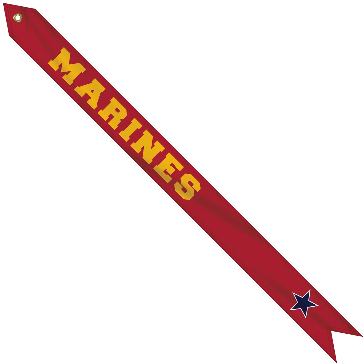 2 3/4" x 36" Custom Printed Knit Polyester Streamer 1
