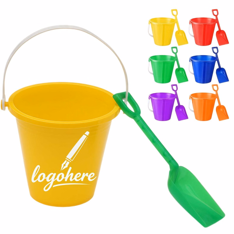 Beach Bucket with Shovel