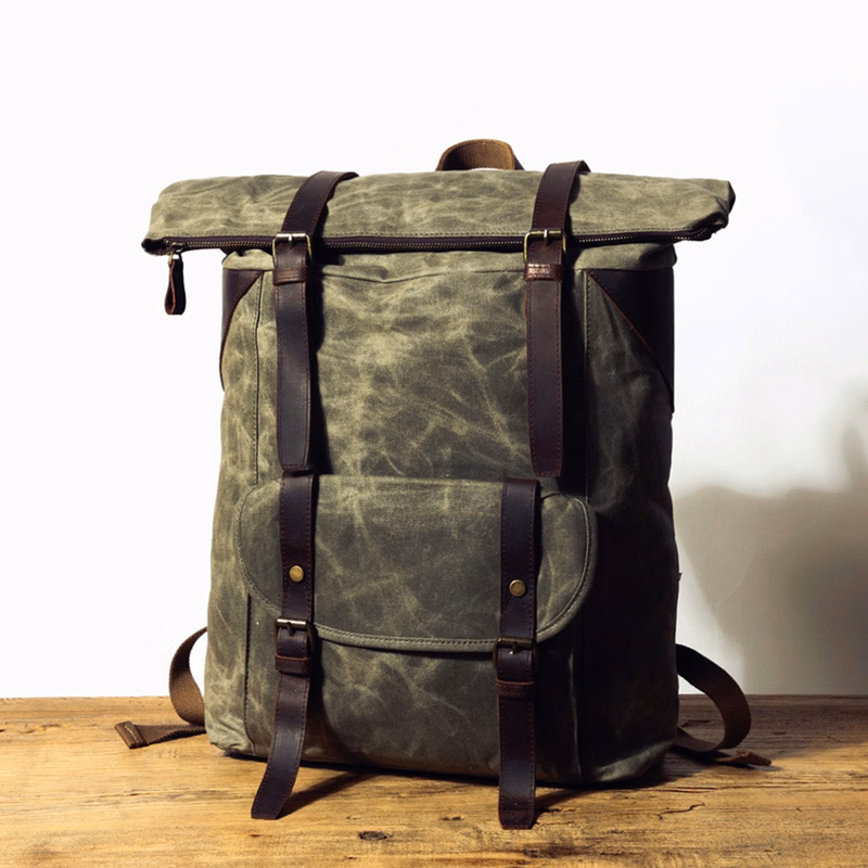 Zipper Shoulder Rucksack