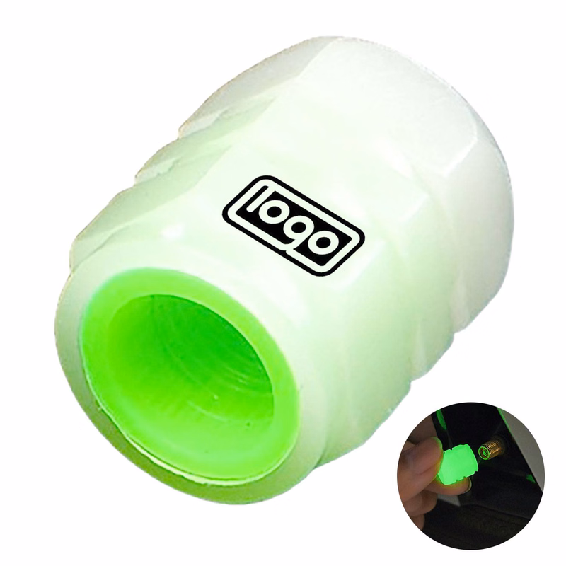 4PCS Plastic Light Up Valve Stem Cap