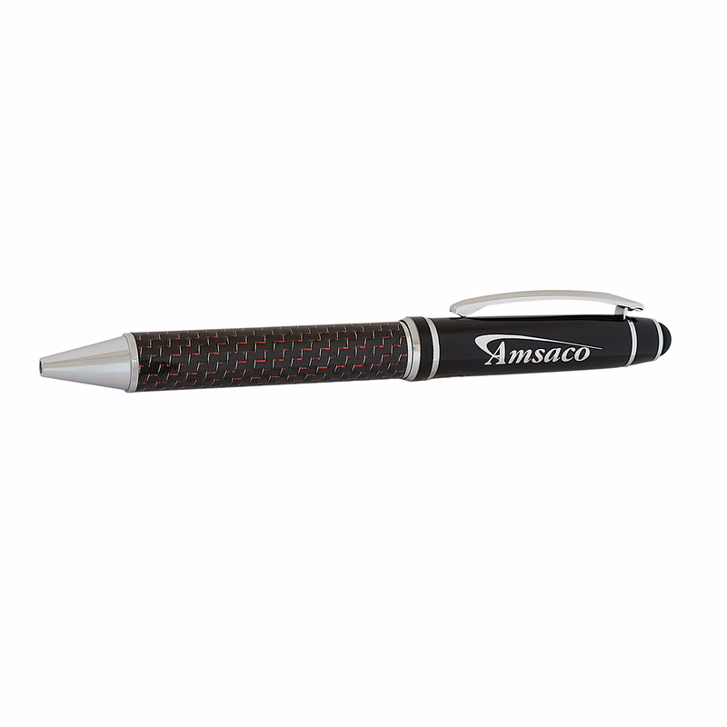 Ifibe Twistaction Ballpoint Pen / Stylus for Tablets & Smartphones in Red