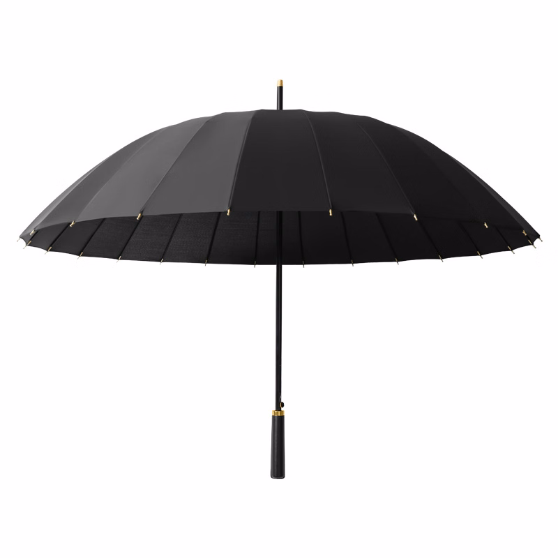 Pongee Auto Open Straight Umbrella