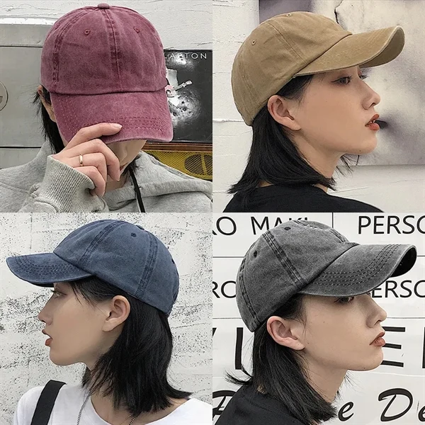 Custom Cotton Baseball Cap with Breathable Vents — Sports & Outdoor Promotional Item 1