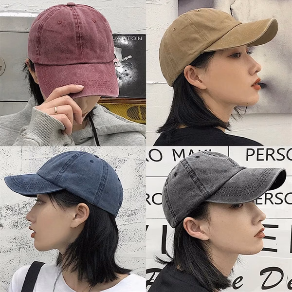 Custom Cotton Baseball Cap with Breathable Vents — Sports & Outdoor Promotional Item