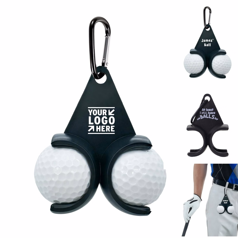 Golf Ball Holder with Clip