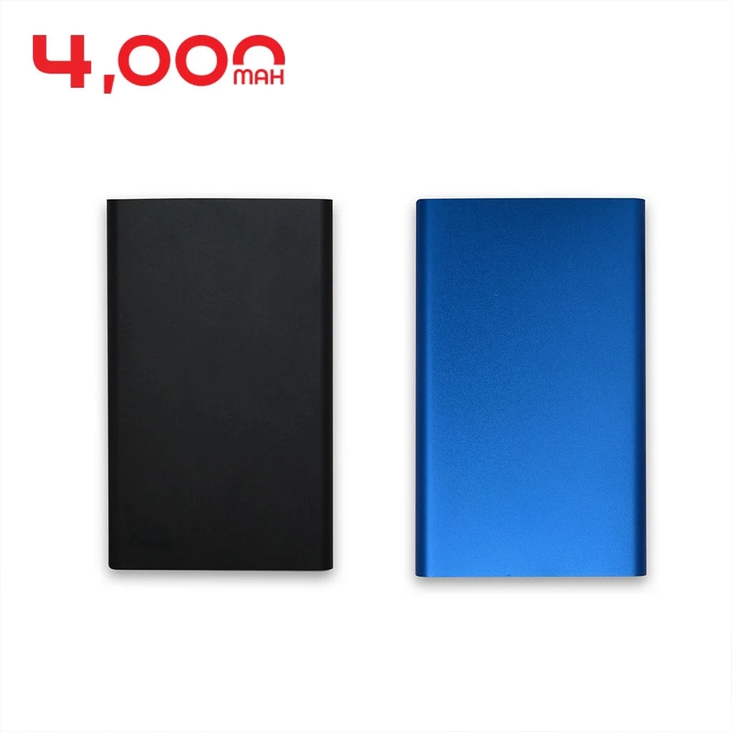 Aluminum 4,000 mAh Portable UL Certified Charger Power Bank 1