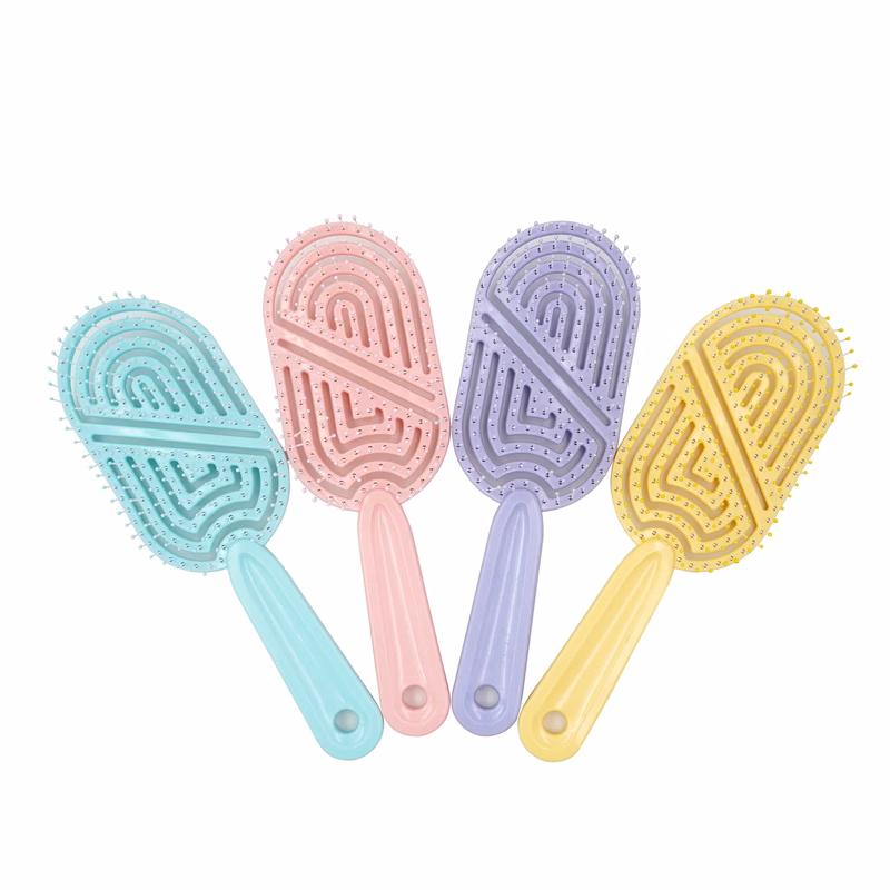 Large Curved Bristle Dry Hair Comb