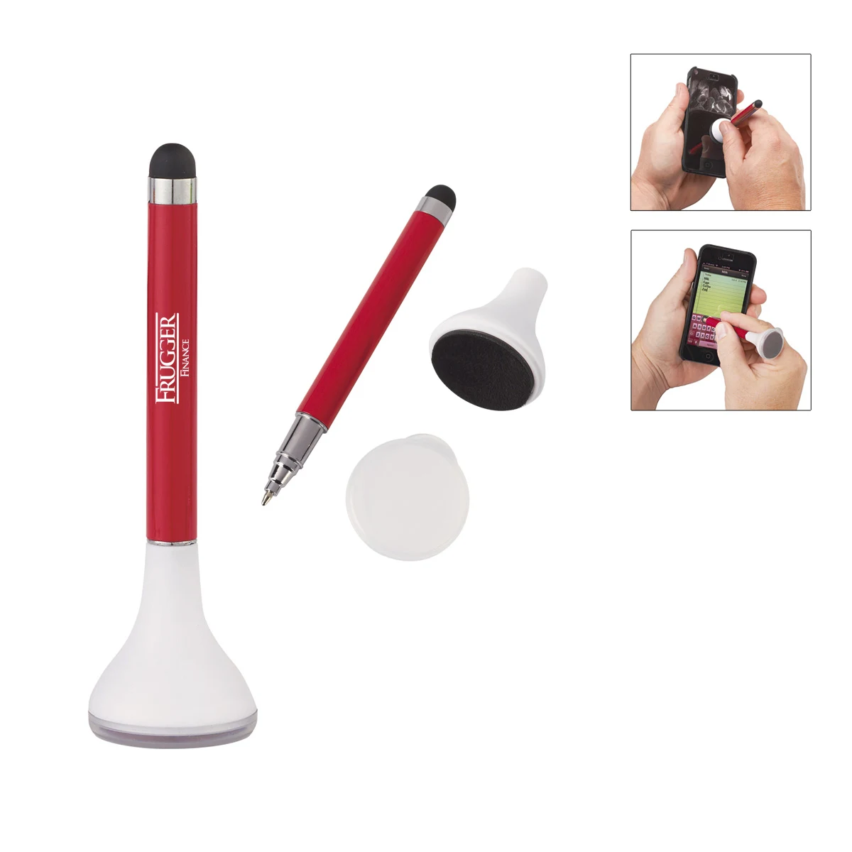 Stylus Pen Stand With Screen Cleaner 1
