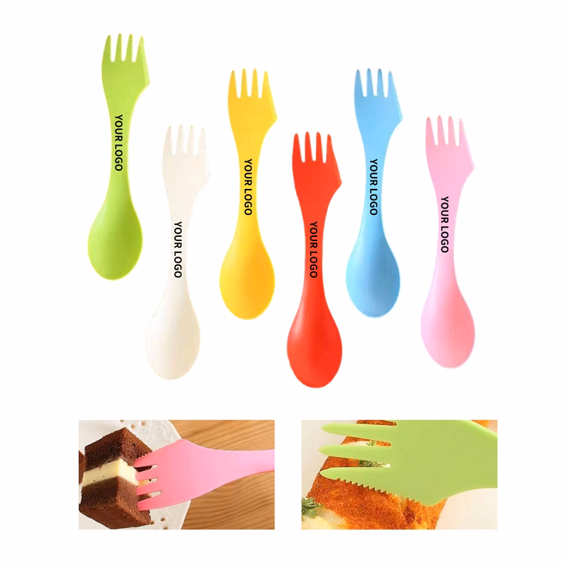 Reusable Travel Cutlery Knife Fork Spoon Set 7.1" Length x 1.4" Width