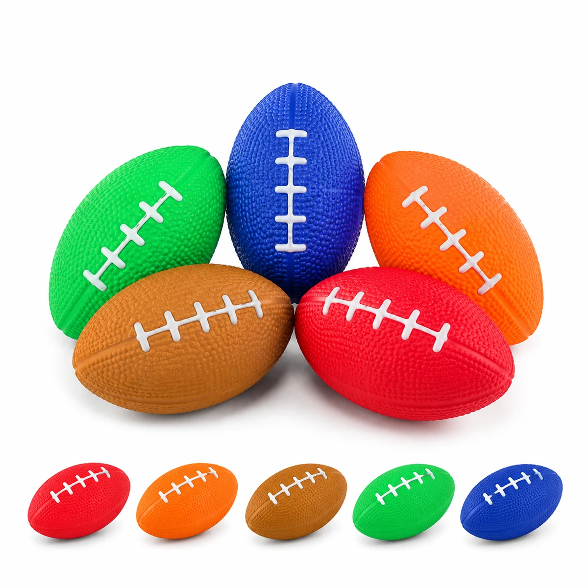 Faux Leather Soccer Grip Stress Ball 1