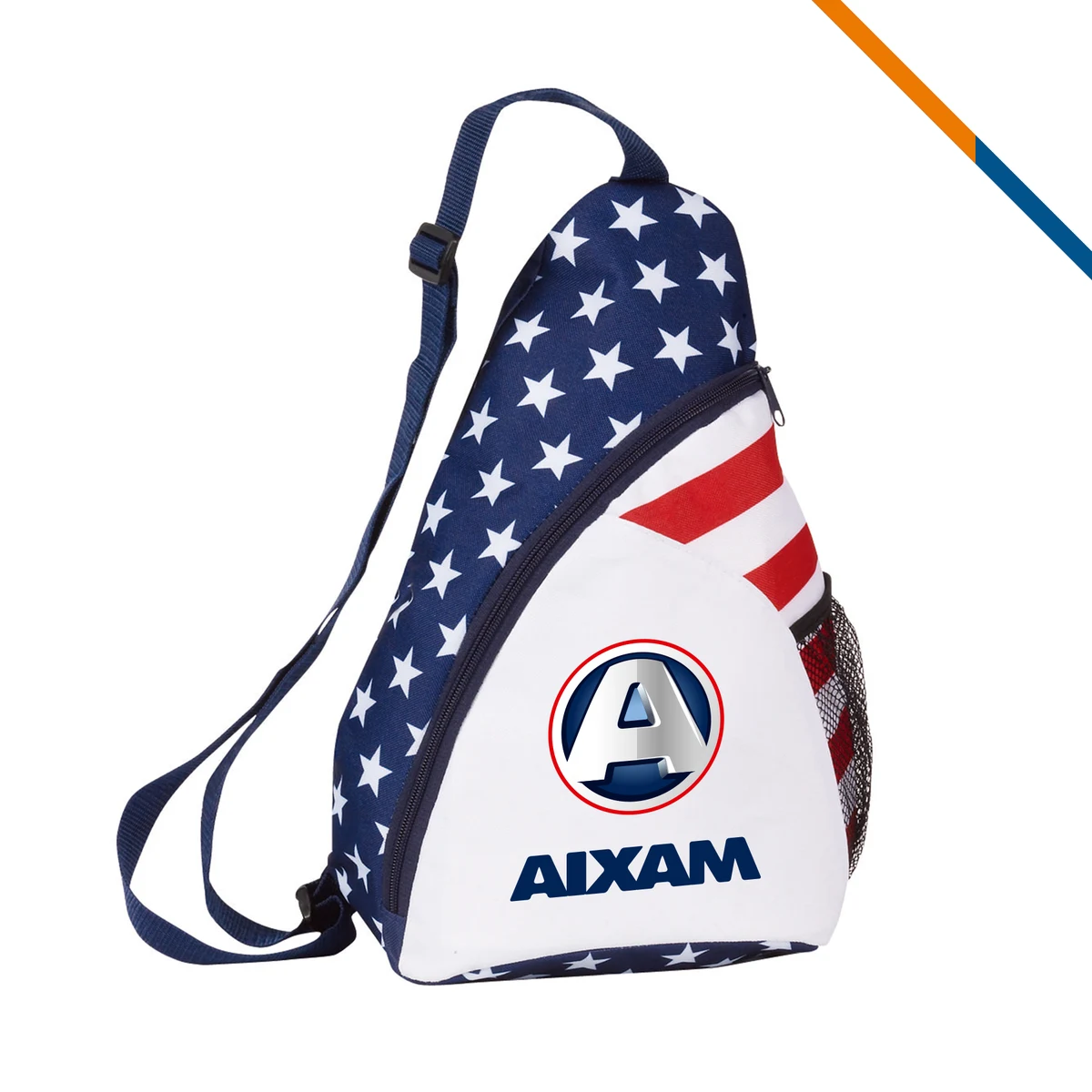 Lepid Patriotic Sling Backpack 1