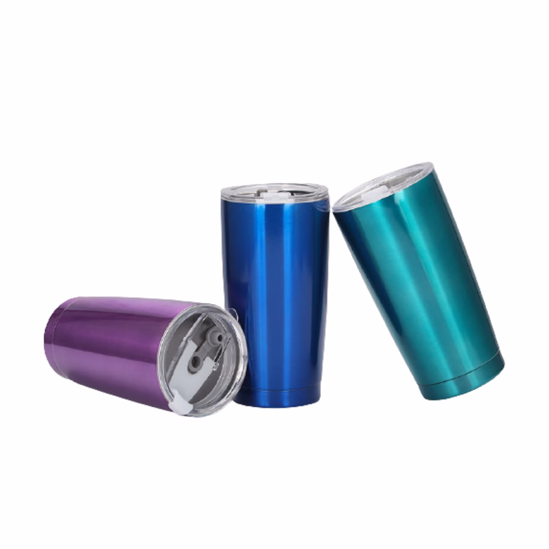 Double Wall Stainless Steel Tumbler, 20 oz.
