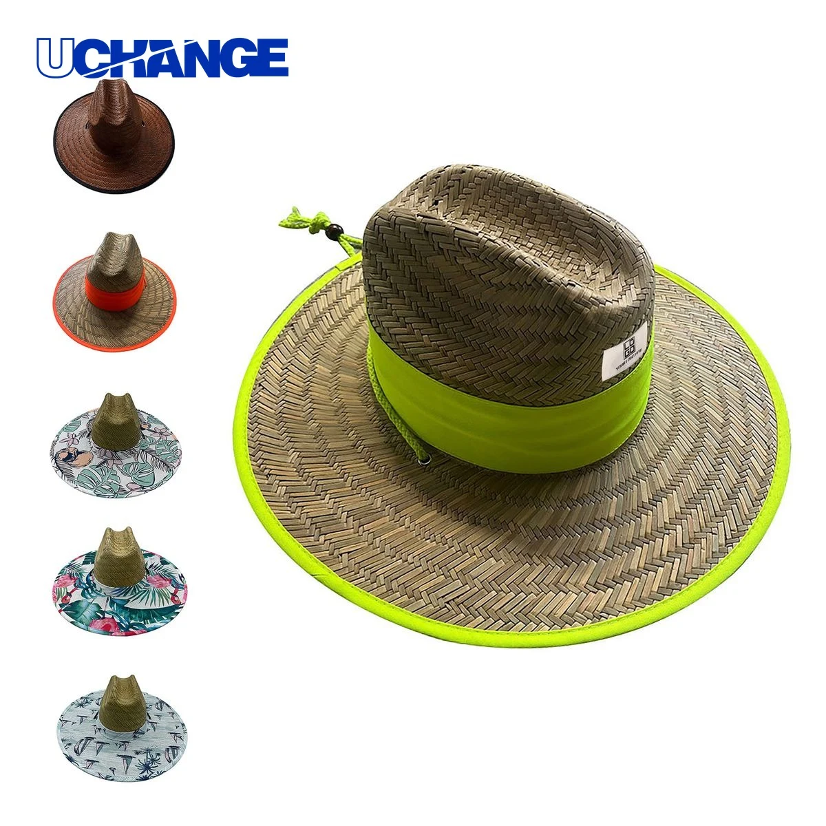 Beach Straw Cowboy Hat 1