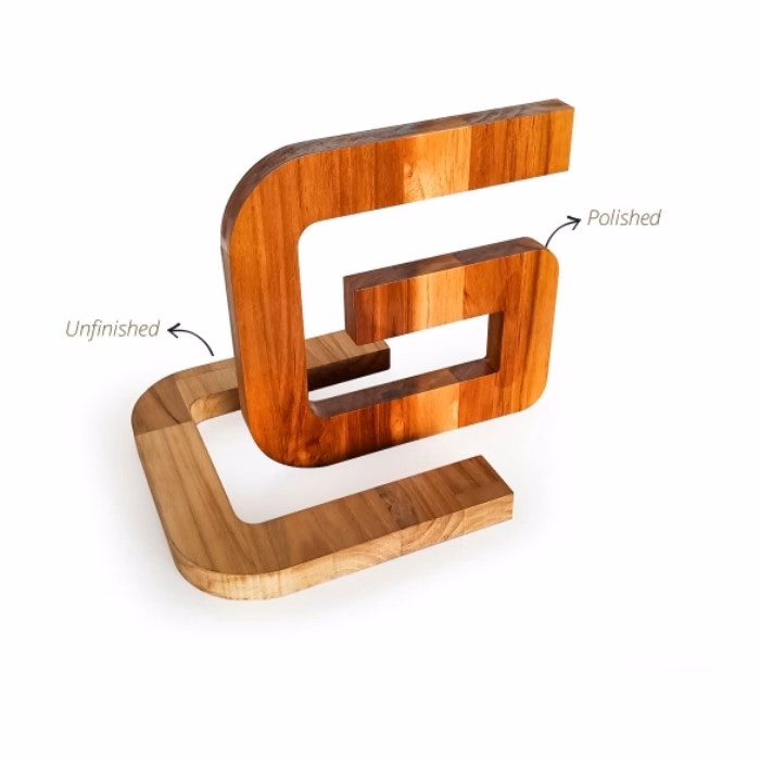 Teakwood Letters and Numbers